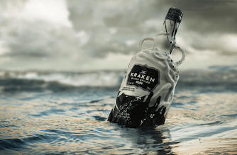 Kraken Rum Ceramic Bottle