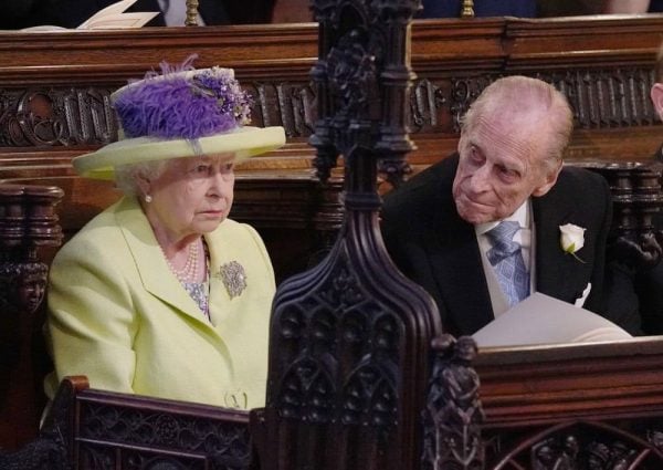 Prince Philip Queen Elizabeth Royal Wedding 2018