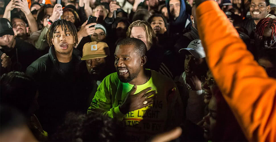 Rappers are now banned from the ranch where Kanye held his album listening party