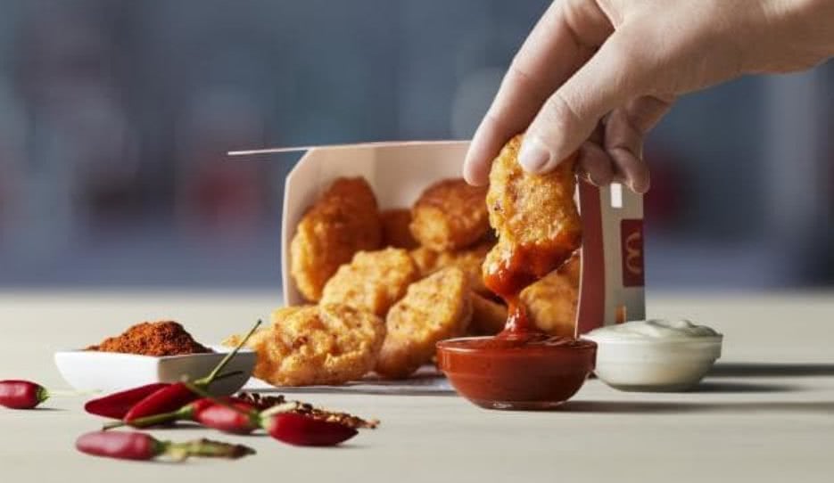 Macca’s introduced Spicy Chicken McNuggets and Spicy Fries in Australia today