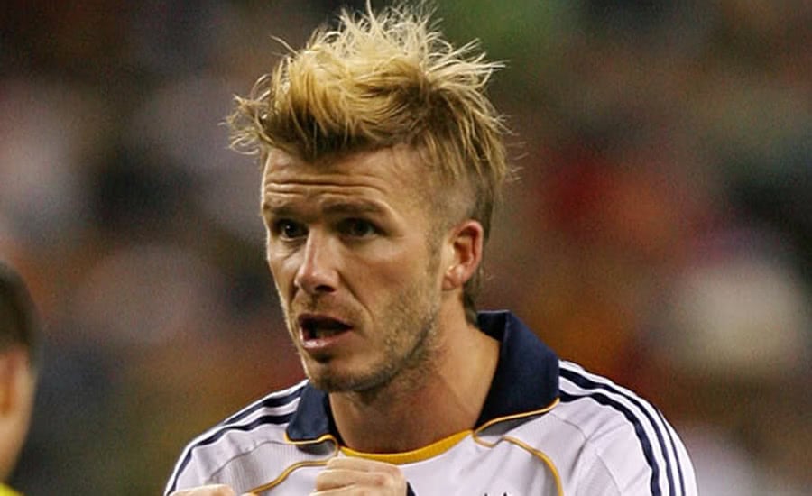 David Beckham reveals how Sir Alex Ferguson made him shave his mohawk off |  Daily Mail Online