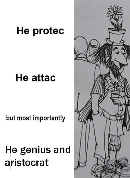 Aristocrat GAT meme 2