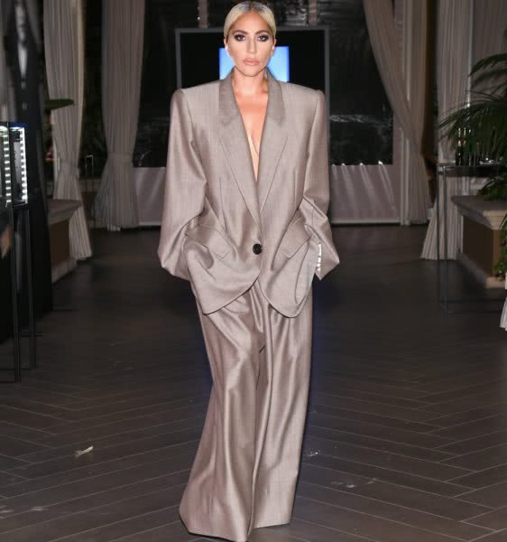 Lady Gaga, Marc Jacobs Suit