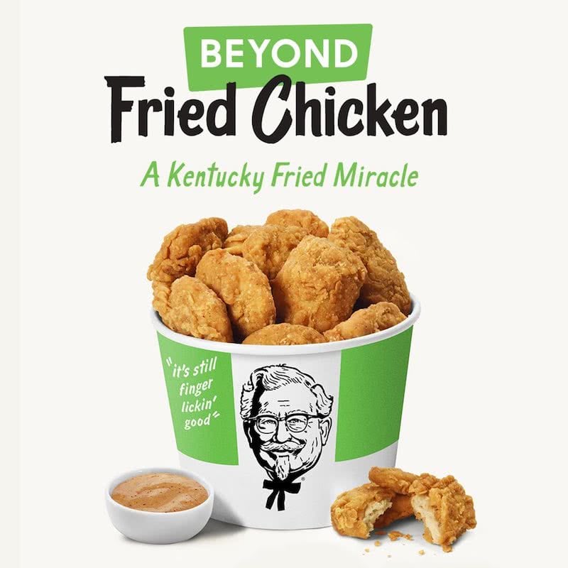 KFC Vegan Chicken Range