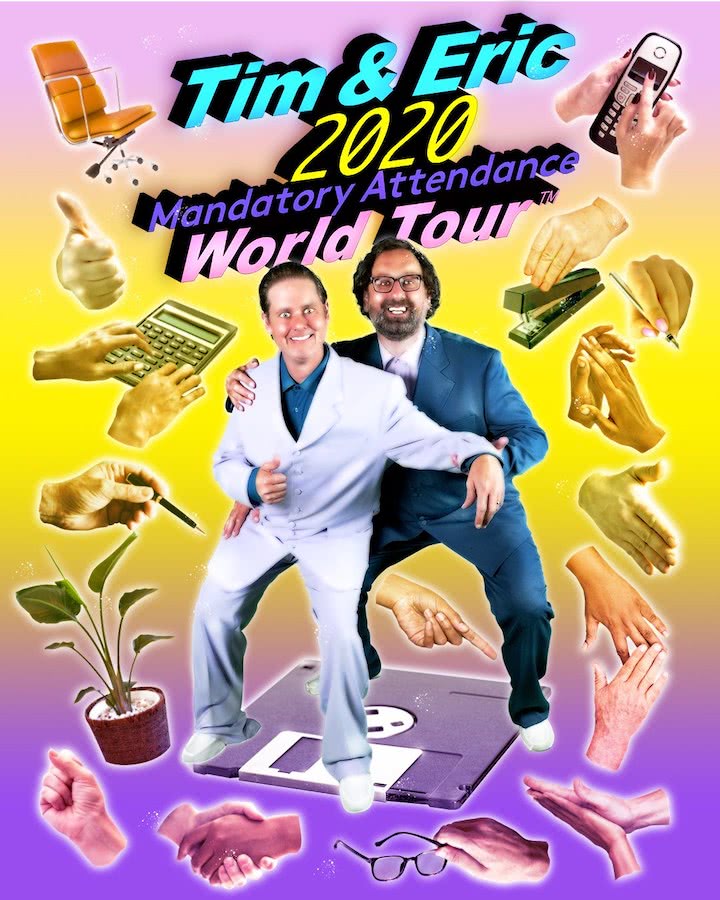 Tim and Eric tour poster