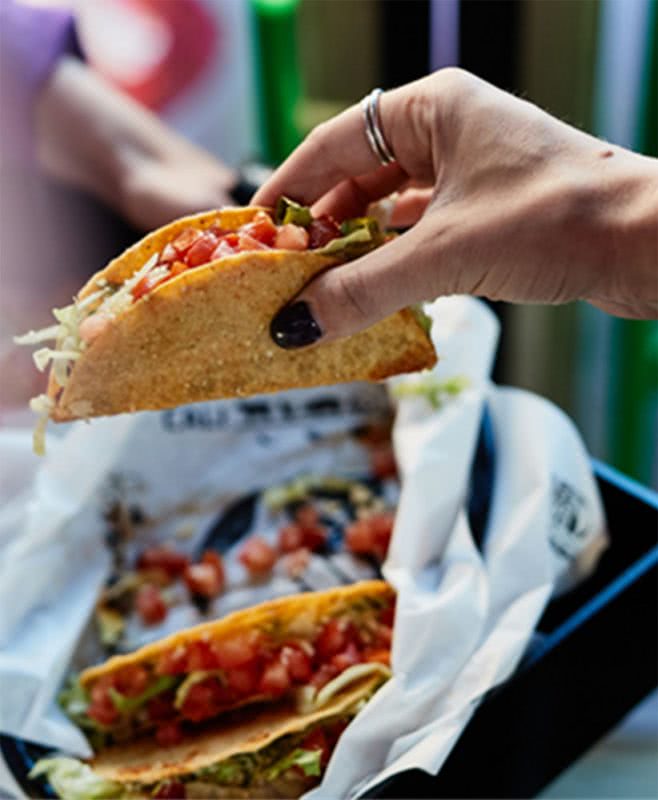 Image of Taco Bell's iconic tacos