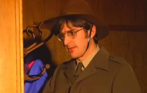 Louis Theroux as 'Park Ranger' in gay porn