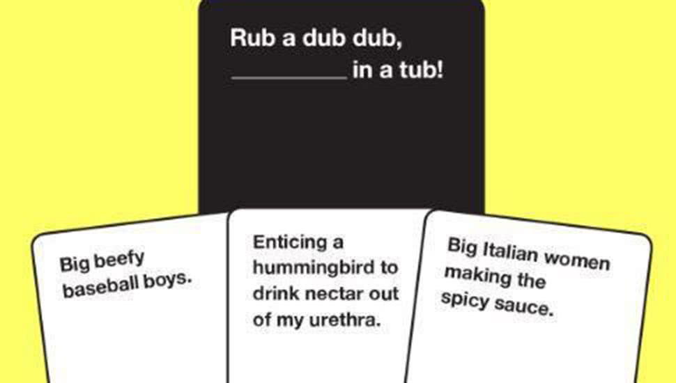Play cards against humanity online