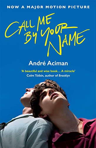 Call Me By Your Name book artwork amazon